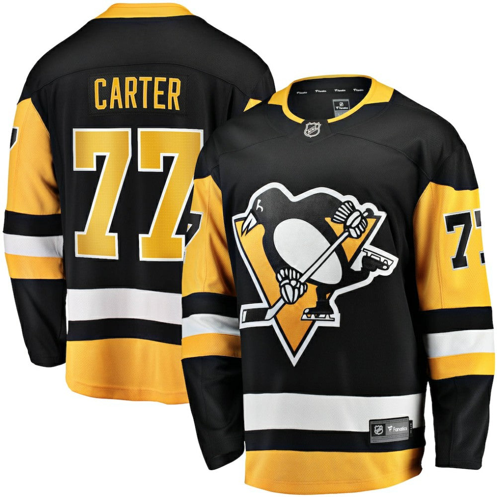 Jeff Carter Pittsburgh Penguins Fanatics Home Breakaway Replica Jersey - Black | Fanatics discount