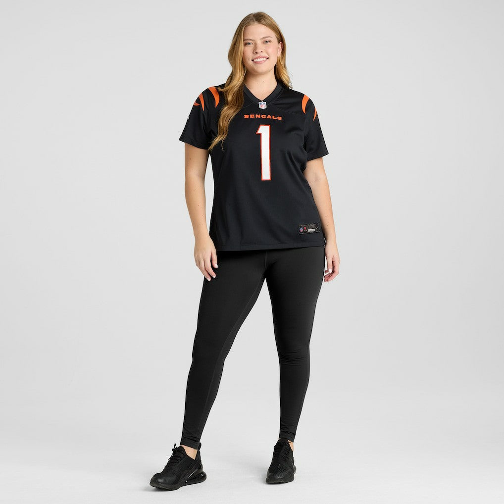 Ja'Marr Chase Cincinnati Bengals Women's Game Jersey - Black - Nike