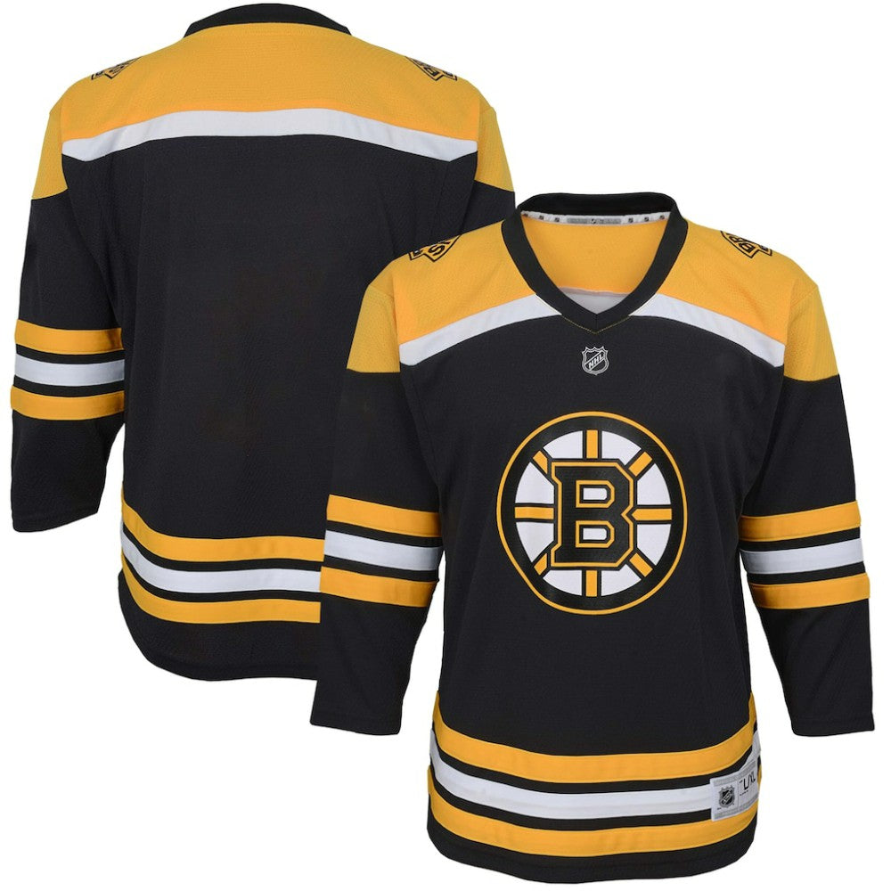 Boston Bruins Youth Home Replica Blank Jersey - Black | NHL Clearance