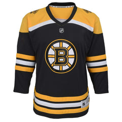Boston Bruins Youth Home Replica Blank Jersey - Black | NHL Clearance