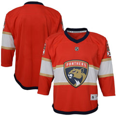 Florida Panthers Youth Home Replica Blank Jersey - Red | NHL Clearance