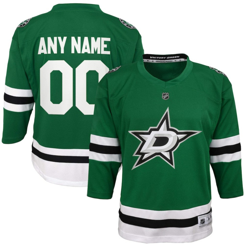 Dallas Stars Youth Home Replica Custom Jersey - Green | NHL discount