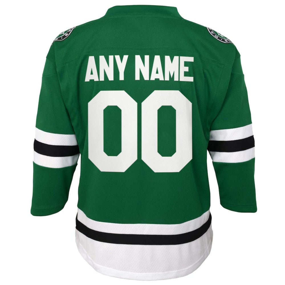 Dallas Stars Youth Home Replica Custom Jersey - Green | NHL discount