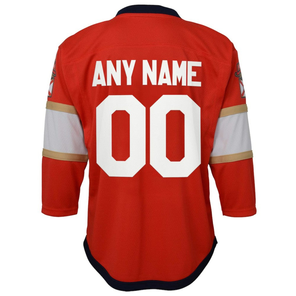 Florida Panthers Youth Home Replica Custom Jersey - Red | NHL sale