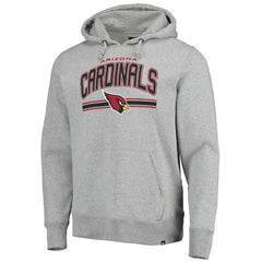 Arizona Cardinals '47 Foundation Pullover Hoodie - Gray - 47 brand