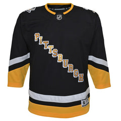Pittsburgh Penguins Youth 2021/22 Alternate Premier Jersey - Black | NHL Clearance