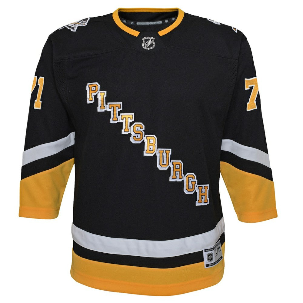 Evgeni Malkin Pittsburgh Penguins Youth 2021/22 Alternate Premier Player Jersey - Black | NHL on sale