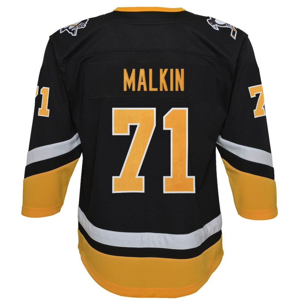 Evgeni Malkin Pittsburgh Penguins Youth 2021/22 Alternate Premier Player Jersey - Black | NHL on sale
