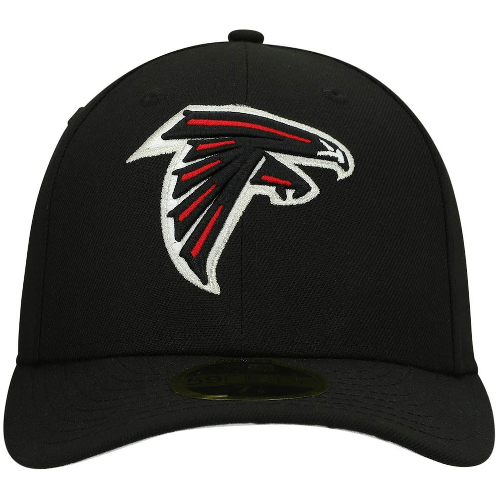 Atlanta Falcons New Era Omaha Low Profile 59FIFTY Fitted Hat - Black - NFL