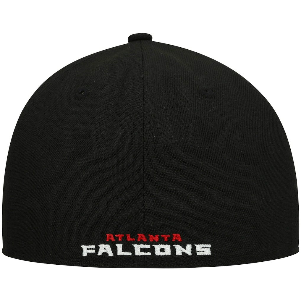 Atlanta Falcons New Era Omaha Low Profile 59FIFTY Fitted Hat - Black - NFL