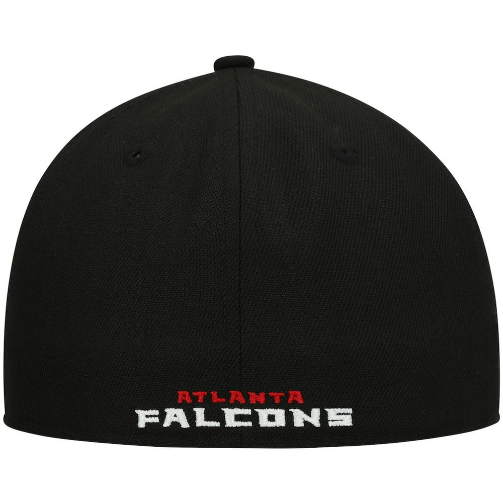Atlanta Falcons New Era Omaha Low Profile 59FIFTY Fitted Hat - Black - NFL