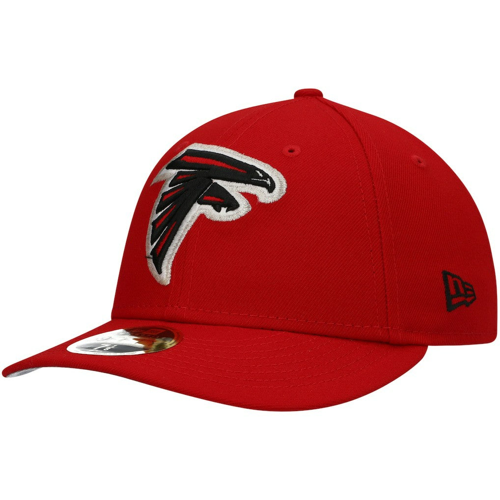 Atlanta Falcons New Era Omaha Low Profile 59FIFTY Fitted Hat - Red - NFL