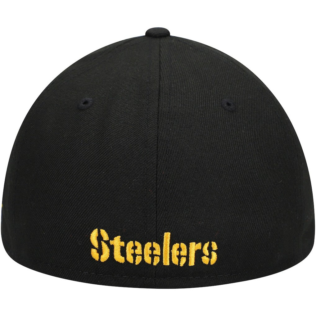 Pittsburgh Steelers New Era Omaha Low Profile 59FIFTY Fitted Hat - Black - NFL