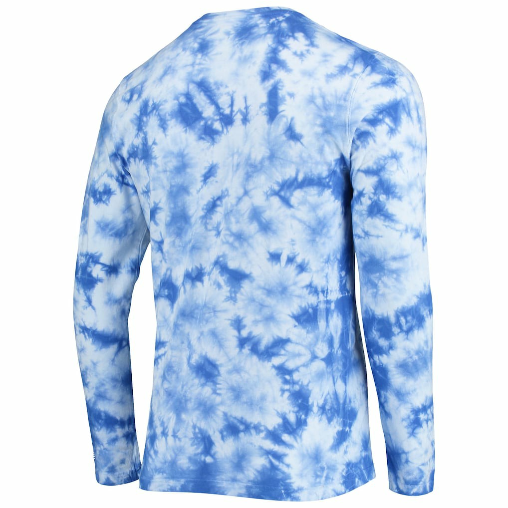 Los Angeles Rams New Era Tie-Dye Long Sleeve T-Shirt - Royal - NFL