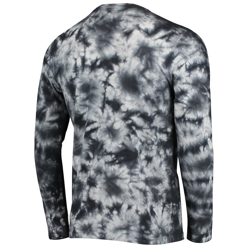 Las Vegas Raiders New Era Tie-Dye Long Sleeve T-Shirt - Black - NFL