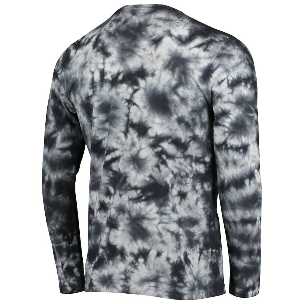 Las Vegas Raiders New Era Tie-Dye Long Sleeve T-Shirt - Black - NFL