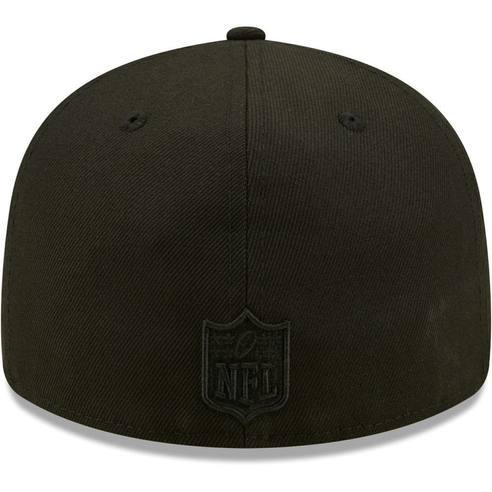 Houston Texans New Era Black on Black Low Profile 59FIFTY II Fitted Hat - Black - NFL