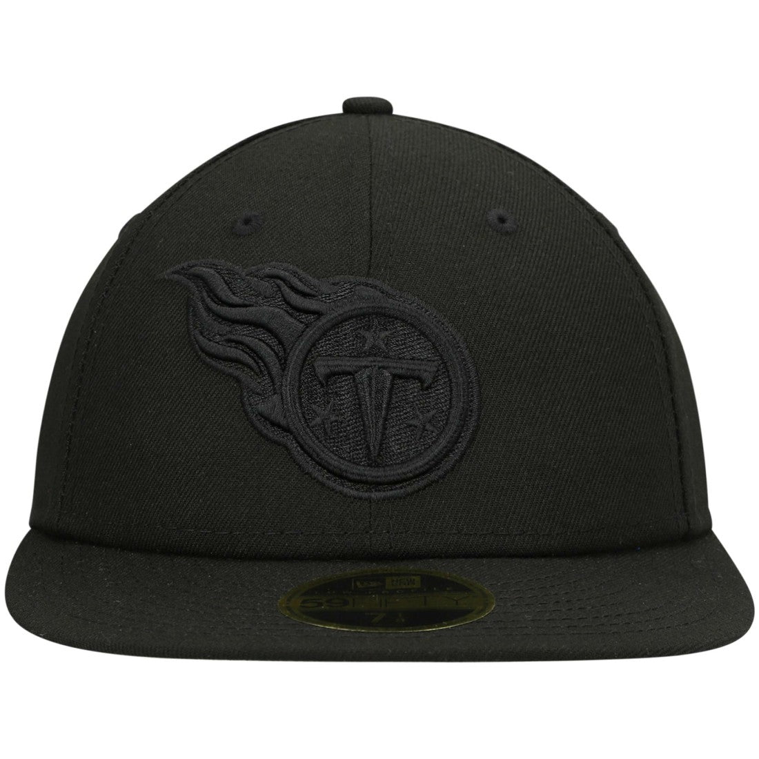 Tennessee Titans New Era Black on Black Low Profile 59FIFTY II Fitted Hat - Black - NFL