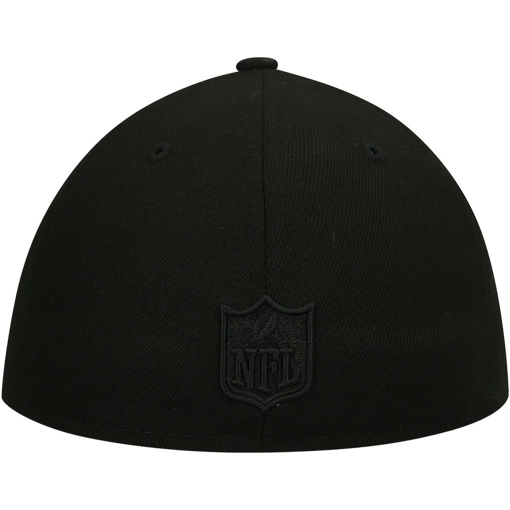 Baltimore Ravens New Era Black on Black Low Profile 59FIFTY II Fitted Hat - Black - NFL