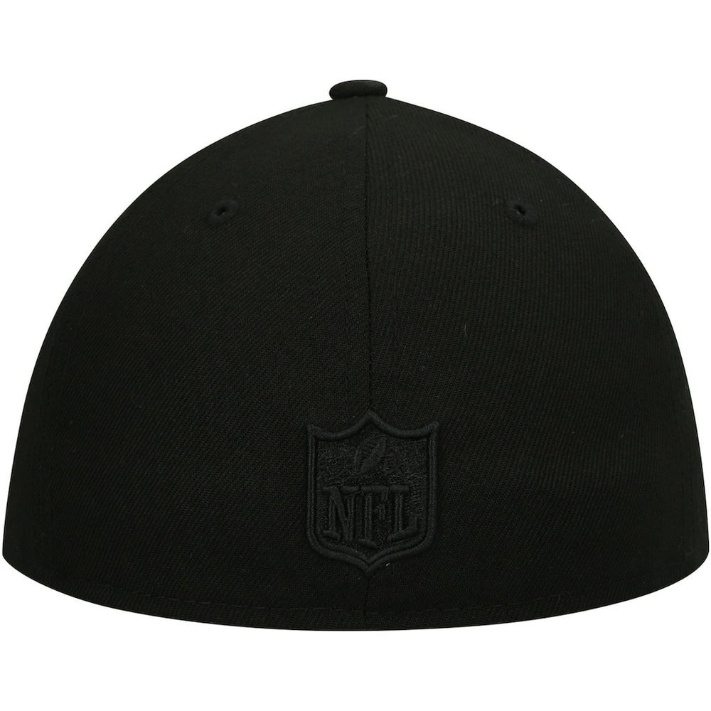 Baltimore Ravens New Era Black on Black Low Profile 59FIFTY II Fitted Hat - Black - NFL