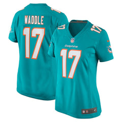 Jaylen Waddle Miami Dolphins Women's Game Player Jersey - Aqua - Nike