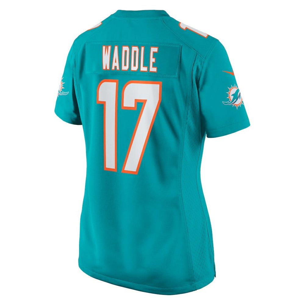 Jaylen Waddle Miami Dolphins Women's Game Player Jersey - Aqua - Nike