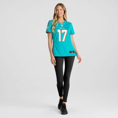 Jaylen Waddle Miami Dolphins Women's Game Player Jersey - Aqua - Nike