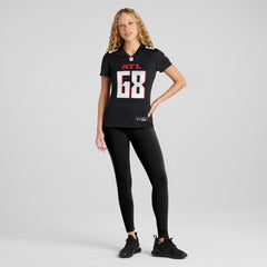 Josh Andrews Atlanta Falcons Women's Game Player Jersey - Black - Nike