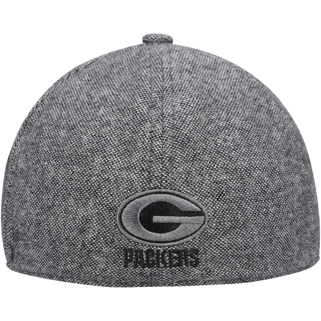 Green Bay Packers New Era Peaky Duckbill Fitted Hat - Gray - NFL