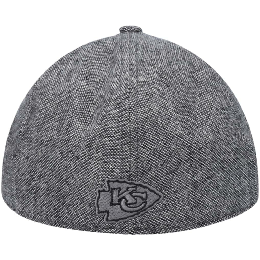 Kansas City Chiefs New Era Peaky Duckbill Fitted Hat - Gray - NFL