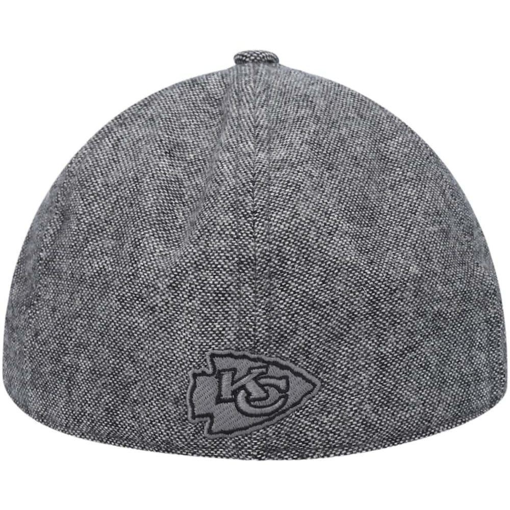Kansas City Chiefs New Era Peaky Duckbill Fitted Hat - Gray - NFL