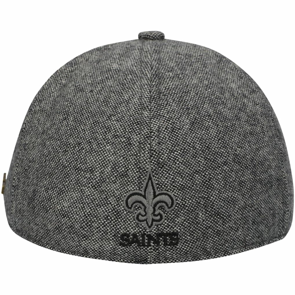 New Orleans Saints New Era Peaky Duckbill Fitted Hat - Gray - NFL