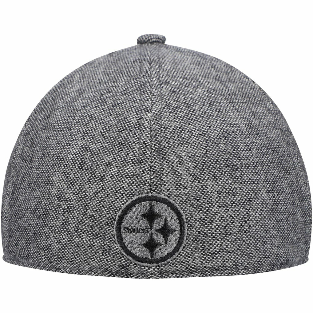 Pittsburgh Steelers New Era Peaky Duckbill Fitted Hat - Gray - NFL