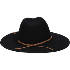 Seattle Seahawks New Era Women's Willow Wide Brim Fedora - Black - NFL
