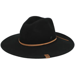 Tampa Bay Buccaneers New Era Women's Willow Wide Brim Fedora - Black - NFL