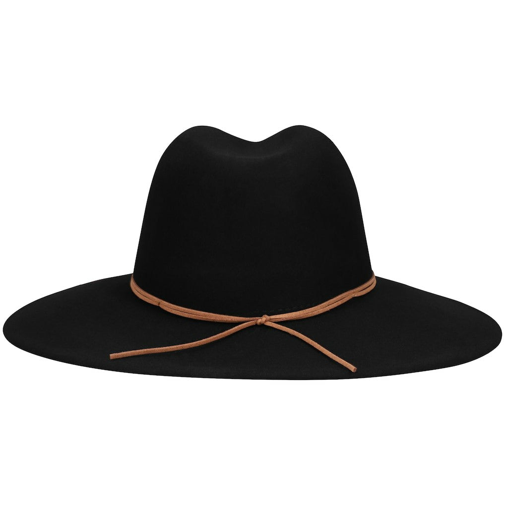 Cleveland Browns New Era Women's Willow Wide Brim Fedora - Black - NFL