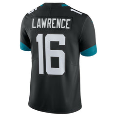Trevor Lawrence Jacksonville Jaguars Alternate Vapor Limited Jersey - Black - Nike