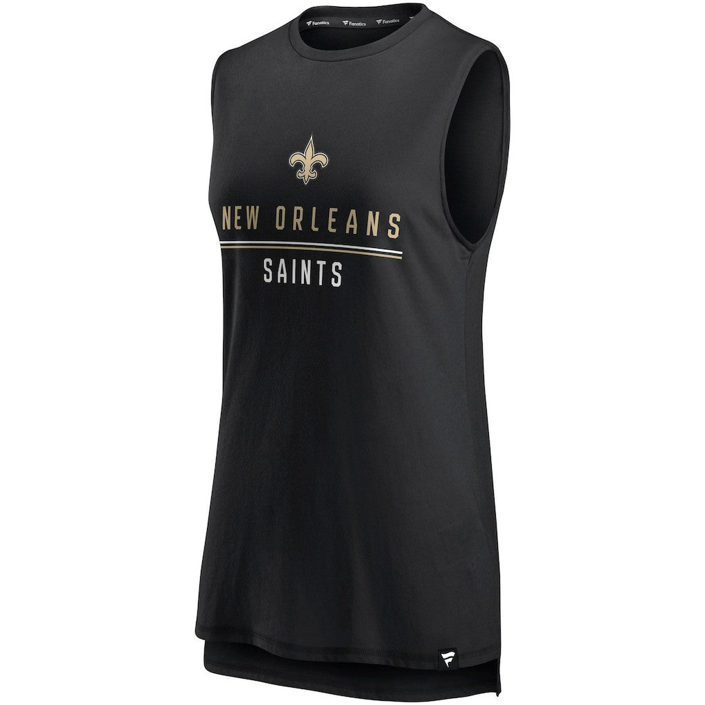 New Orleans Saints Women's True Contender Tank Top - Black - Fanatics