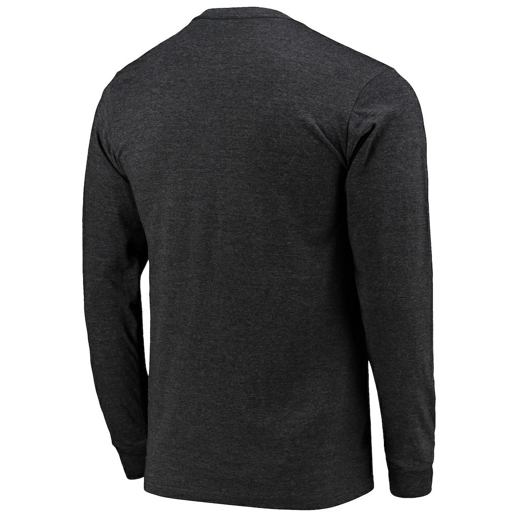 Carolina Panthers Starter Halftime Long Sleeve T-Shirt - Heathered Black - NFL