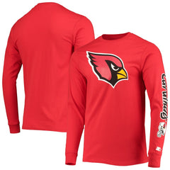 Arizona Cardinals Starter Halftime Long Sleeve T-Shirt - Cardinal - NFL