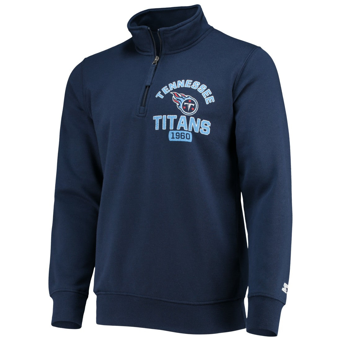 Tennessee Titans Starter Heisman Quarter-Zip Jacket - Navy - NFL