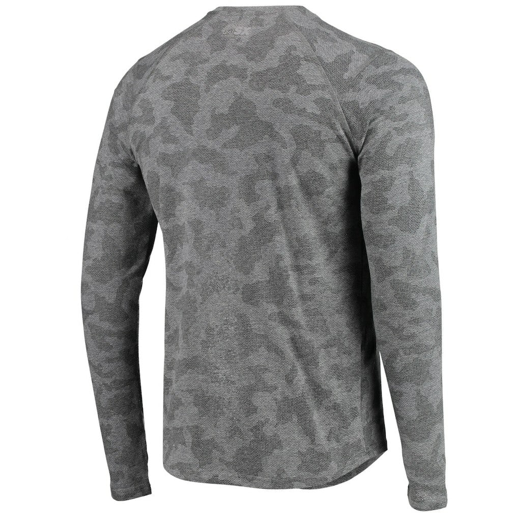 Cleveland Browns MSX by Michael Strahan Camo Performance Long Sleeve T-Shirt - Black - NFL