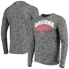 Arizona Cardinals MSX by Michael Strahan Camo Performance Long Sleeve T-Shirt - Black - NFL