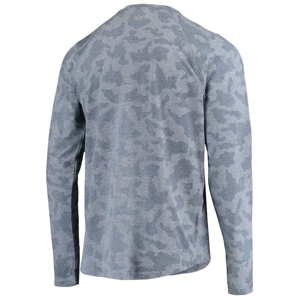 Houston Texans MSX by Michael Strahan Camo Performance Long Sleeve T-Shirt - Navy - NFL