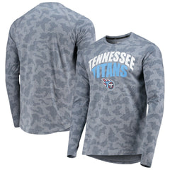 Tennessee Titans MSX by Michael Strahan Camo Long Sleeve T-Shirt - Navy - NFL