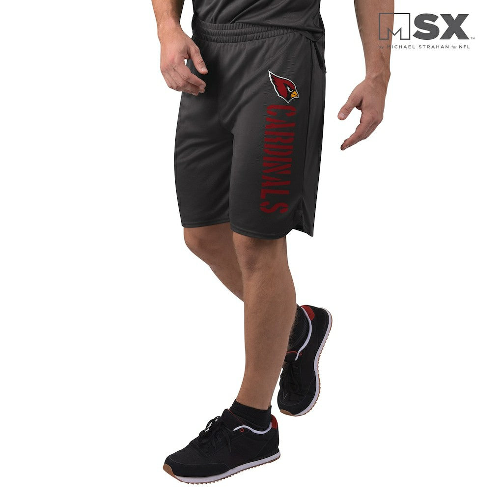 Arizona Cardinals MSX by Michael Strahan Training Shorts - Black - NFL