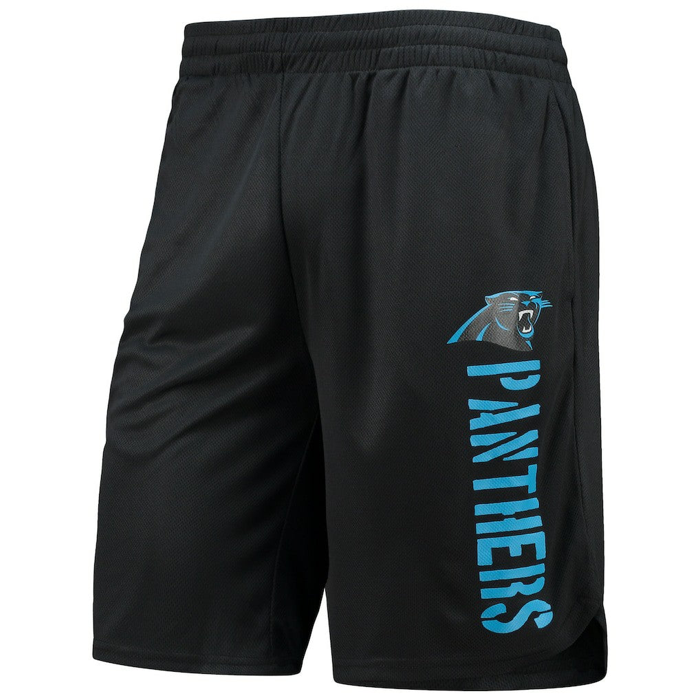 Carolina Panthers MSX by Michael Strahan Training Shorts - Black - NFL