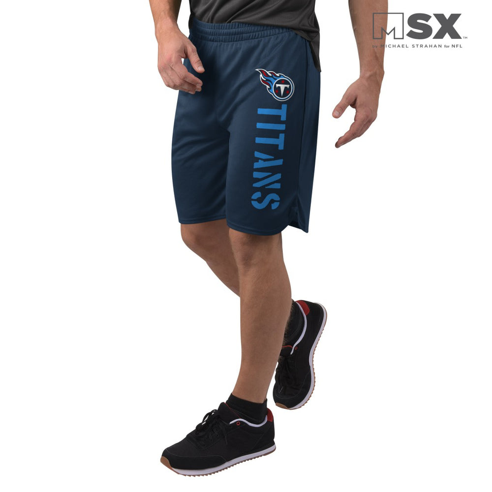 Tennessee Titans MSX by Michael Strahan Training Shorts - Navy - NFL