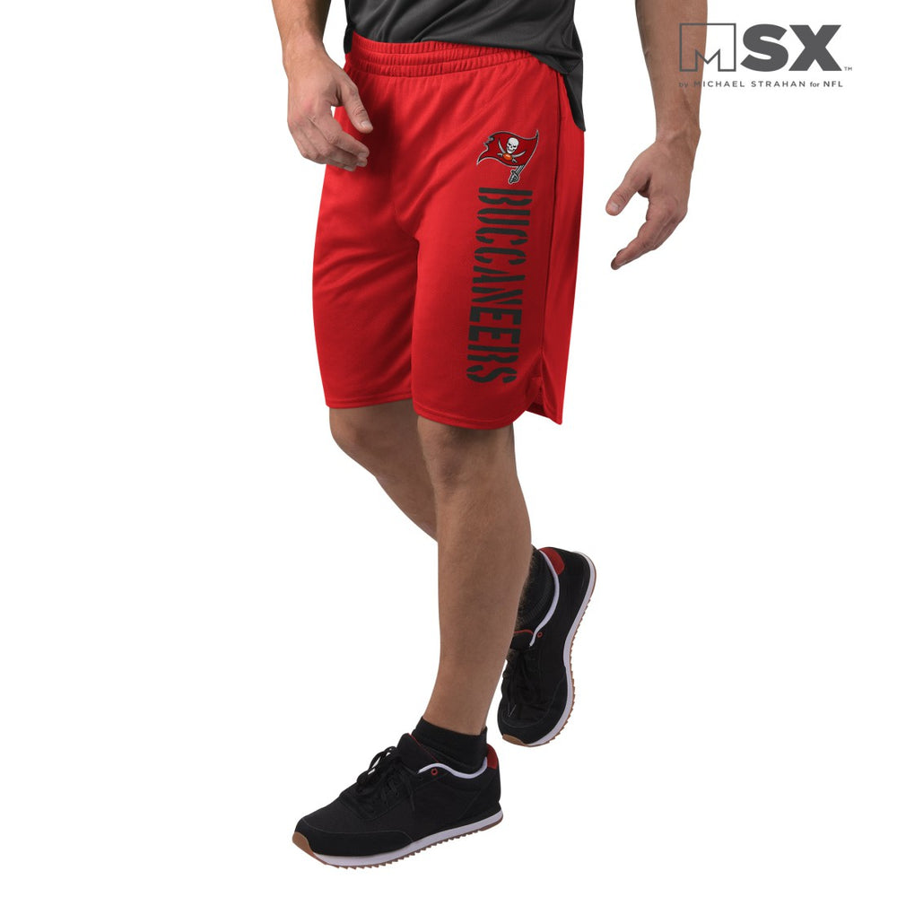 Tampa Bay Buccaneers MSX by Michael Strahan Training Shorts - Red - NFL