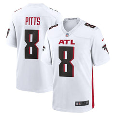 Kyle Pitts Atlanta Falcons Game Player Jersey - White - Nike